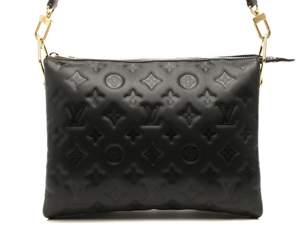 Louis Vuitton Coussin Monogram Noir Black Shoulder Bag Chain Collection SS